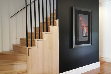 Inspiration for a staircase remodel in Melbourne