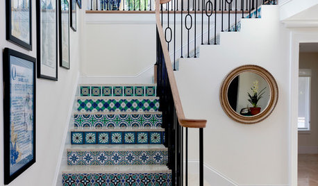 8 dekorativa trappor som blir vackra blickfång i hemmet