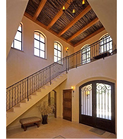 Mediterranean Staircase by JMA (Jim Murphy and Associates)