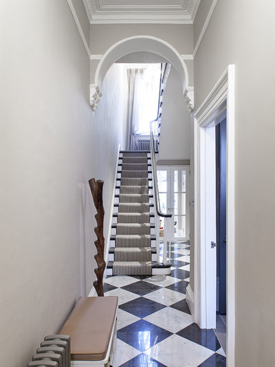 American Traditional Staircase by MH Costa Construction Ltd