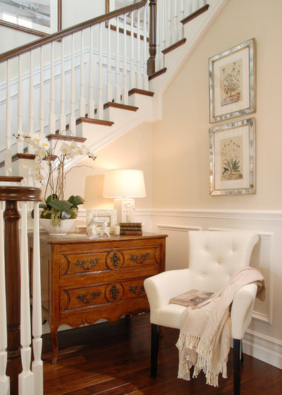 Traditional Staircase by DTM INTERIORS