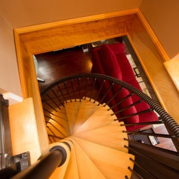 Kemptville Modern Chalet Remodel - Including refurbished spiral staircase
