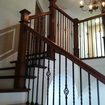 Lake Forest Maple staircase