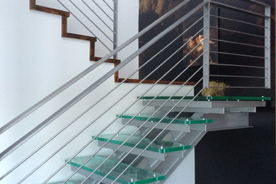 Staircase - modern staircase idea in Seattle