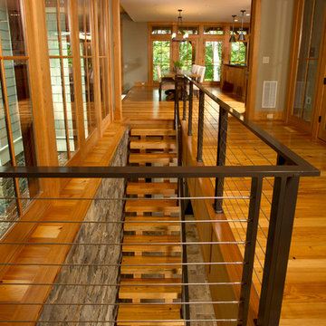 Lakefront Timber Frame Home and Pavillions