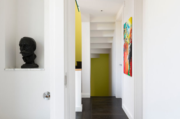 Contemporary Staircase by Granit Architects + Interiors