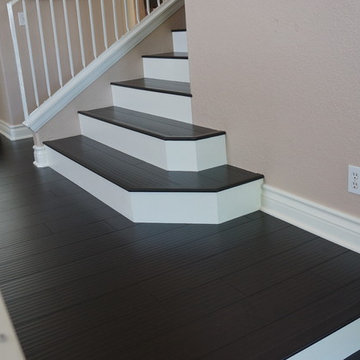 Laminate Floors and Custom Stairs