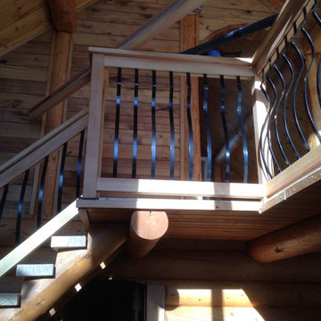 Last Residence- Fir staircase