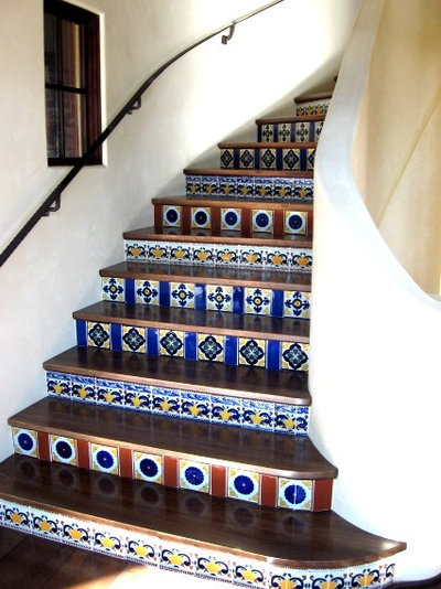 Mediterranean Staircase by Latin Accents, Inc.