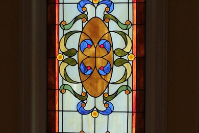 Leaded glass at private residence