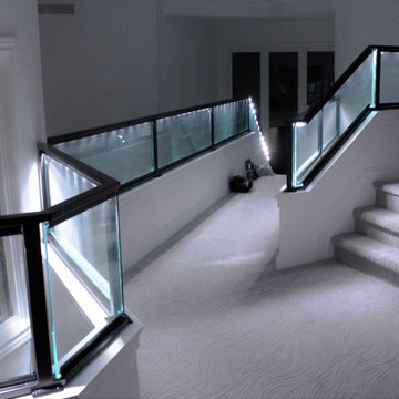 LED Glass Panel Railing