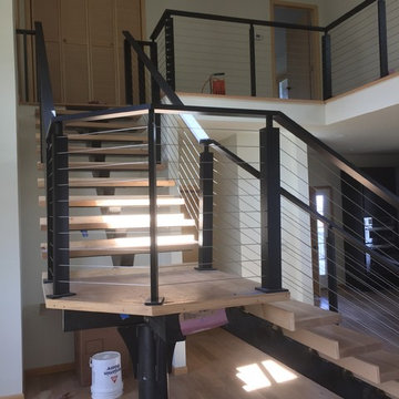 Lee Residence--Contemporary Interior Stairs