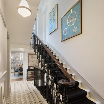 Leinster Square Townhouse - Preppy Chic