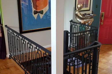 Eclectic staircase photo in New York