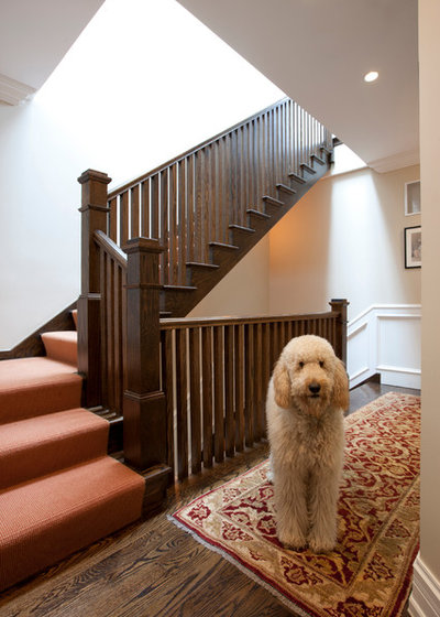 Traditional Staircase by Stonebridge Development Group