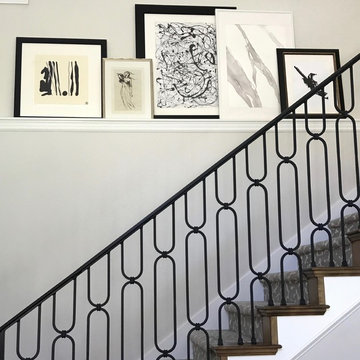 Lindon Contemporary/Transitional Staircase