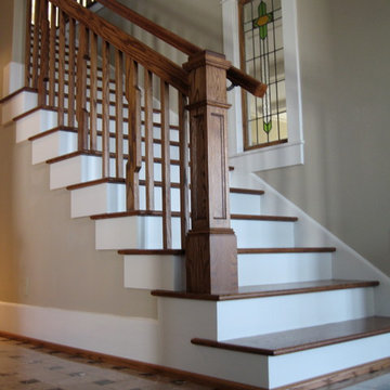Lindstrom staircase and trim