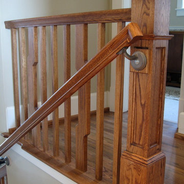 Lindstrom staircase and trim