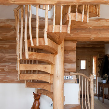 Llangedwyn- handcrafted staircase