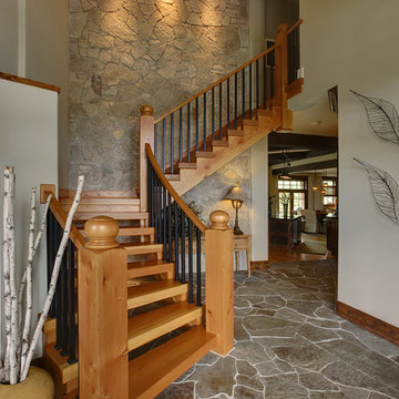 Lodge Inspired Custom Home- Naperville, IL
