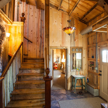 Loft Living in a Nebraska Barn Home