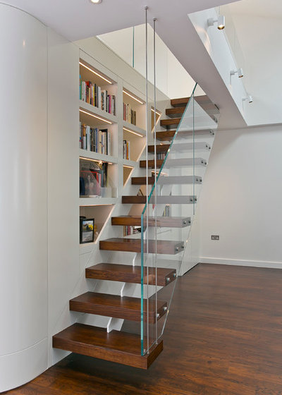 Contemporary Staircase by TEMZA