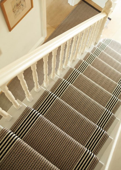 Transitional Staircase by Roger Oates Design