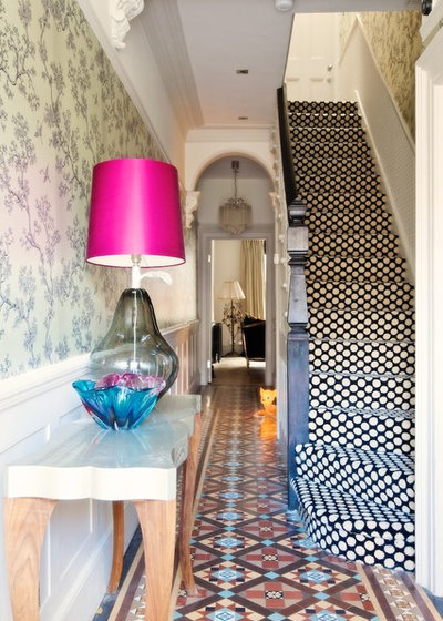 Eclectic Staircase by Paintbox