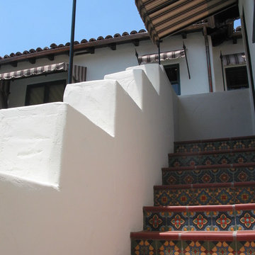 Los Angeles Tiled Staircase