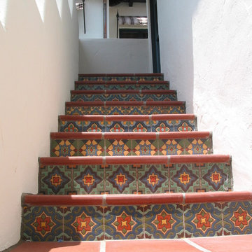 Los Angeles Tiled Staircase