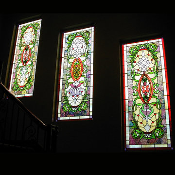 Losey's staircase windows