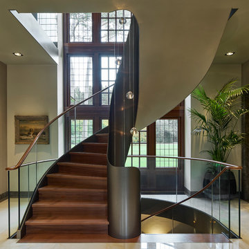 Luxury stair in beautiful villa