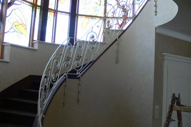 Luxury villa - hand made wrought iron railing
