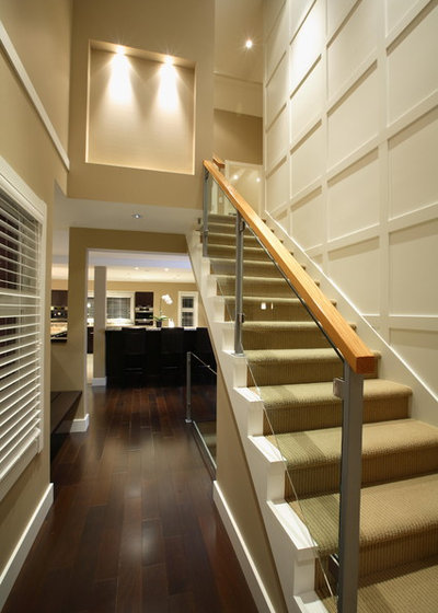 Transitional Staircase by Synthesis Design Inc.
