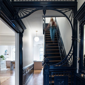 Macon Street Townhouse - Entry / Staircase