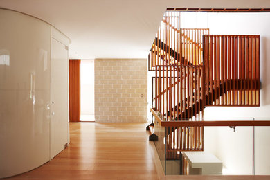 Inspiration for a contemporary staircase in Sydney.