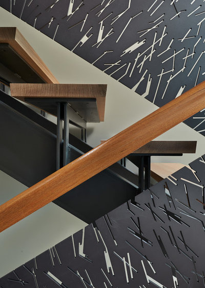 Contemporain Escalier by FINNE Architects