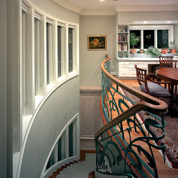 Mediterranean Curved Staircases
