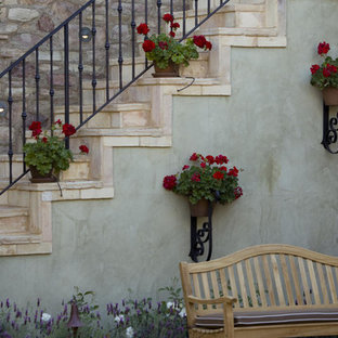 Mediterranean Stone Stairway