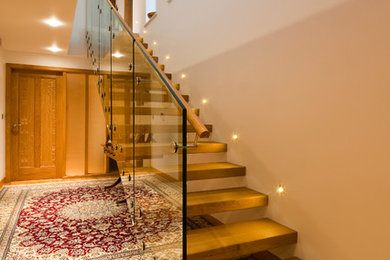 Inspiration for a modern staircase in Cornwall.