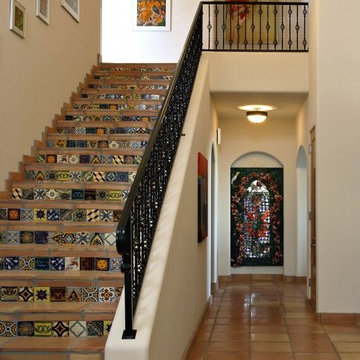 Mexican Villa Stairs