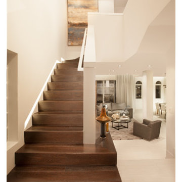 Miami Interior Designers - A Moody Contemporary Home in Aventura, FL