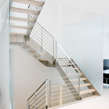 MILK Design Paris Stair & Fulton Stainless Steel Railings