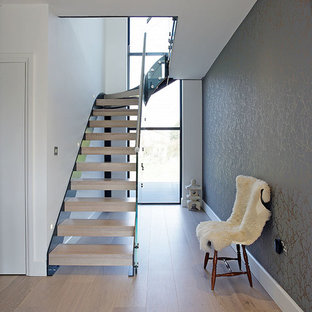Model 500 Staircase in a Quarter Turn Configuration with Winding Treads