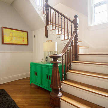 Modern Aesthetic for an 1890 New Jersey Victorian Home