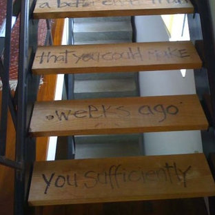 Staircase - modern staircase idea in Other