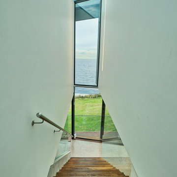 Modern Beachside Marvel featuring Shadowline Skirting