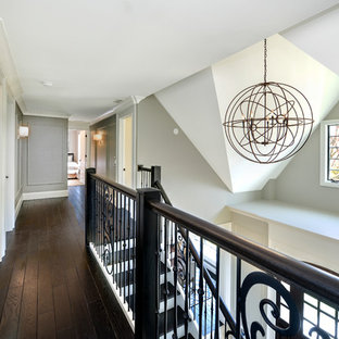 Staircase - transitional staircase idea in Chicago