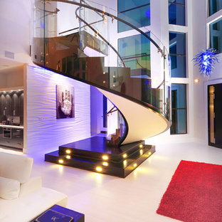 Modern Curved Stairs
