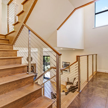 Modern Home Multi-Level Staircase